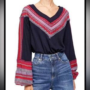 Free People “Copenhagen Swit" in Midnight Combo Thermal